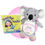 Thumbnail: 17" tonsillectomy stuffed koala bear, personalized grey and white koala bear for tonsil surgery