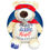 Thumbnail: 17" heart surgery superhero teddy bear gift for open heart surgery by kikilishop.com