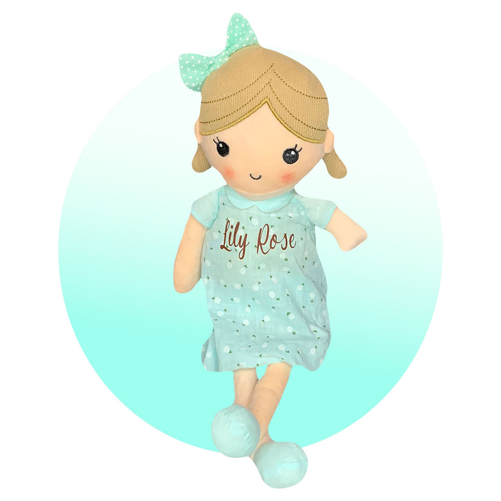 Thumbnail: 14" personalized custom amputee doll, doll with amputation for kids by kikilishop.com