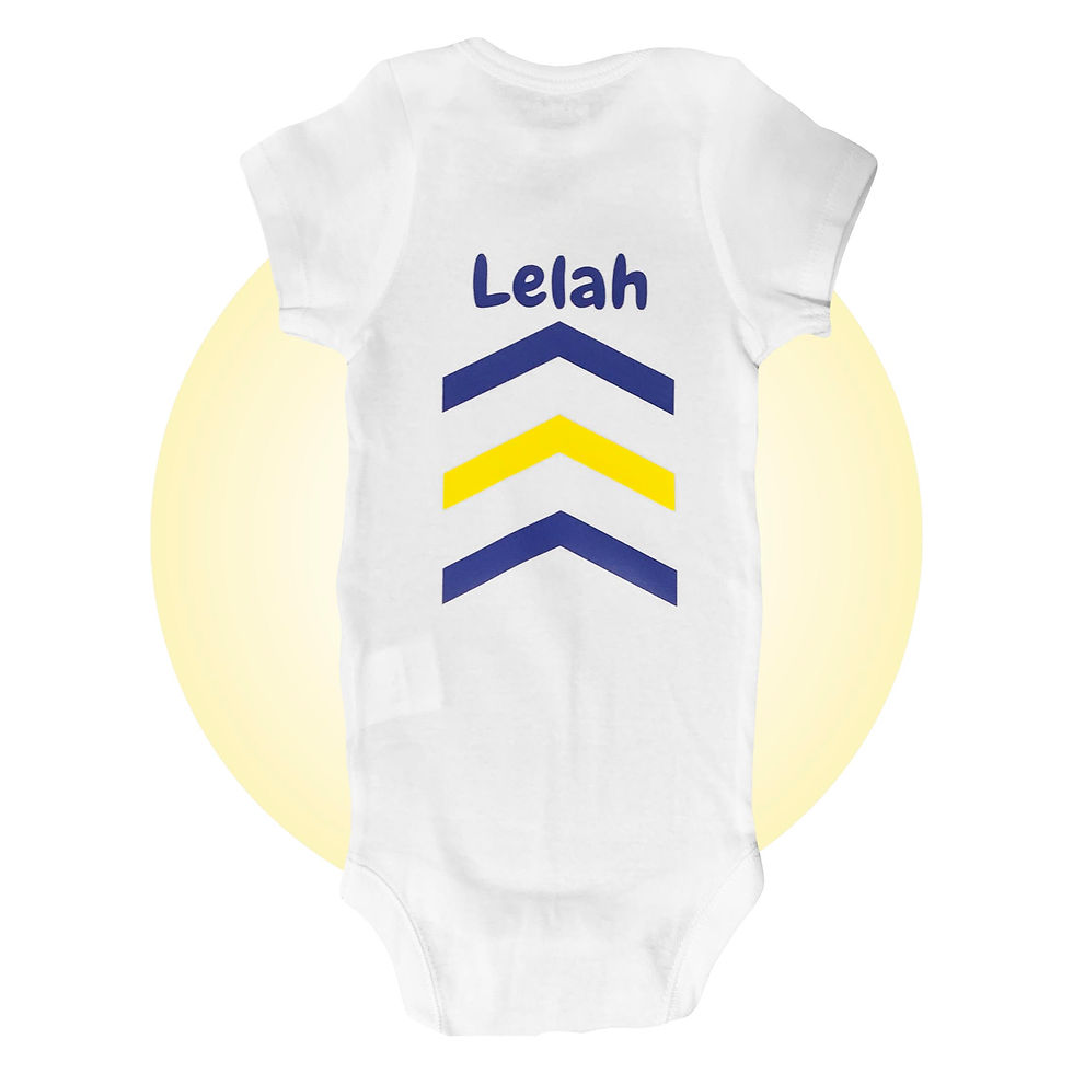 Thumbnail: Down Syndrome Awareness Baby Onesies - Personalized Down Syndrome Bodysuits