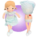 Thumbnail: heart surgery scar doll, gift for little girl having heart surgery, open heart surgery recovery gifts