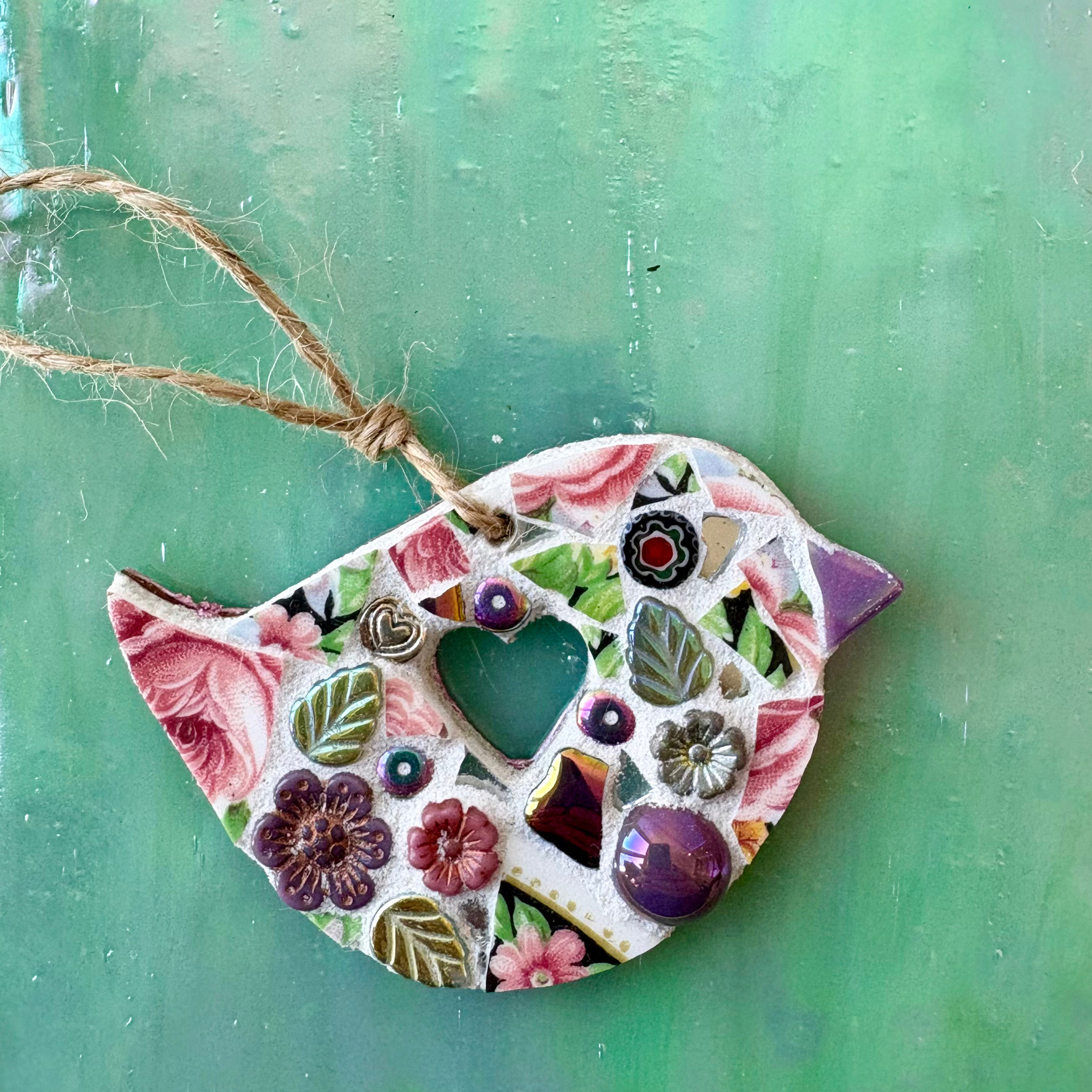 Indoor Mosaic: Song Bird