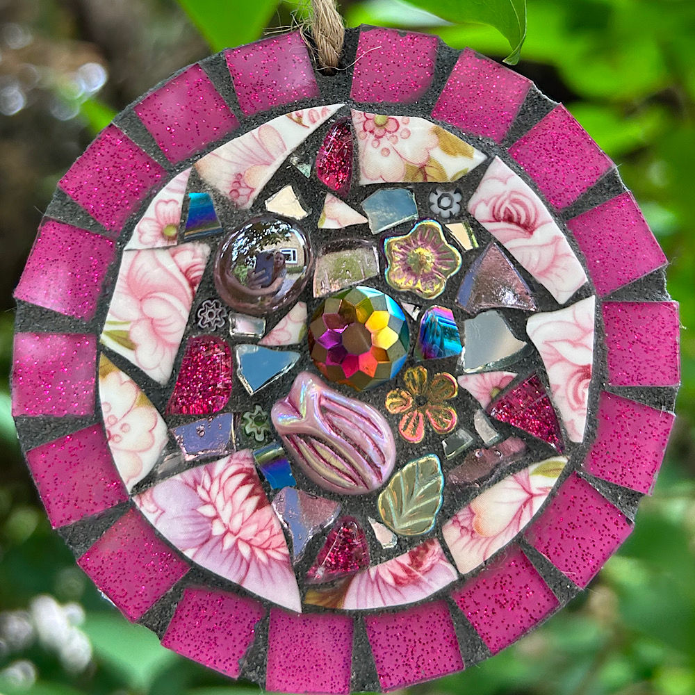 Outdoor Mosaic: Jewelled Garden 19
