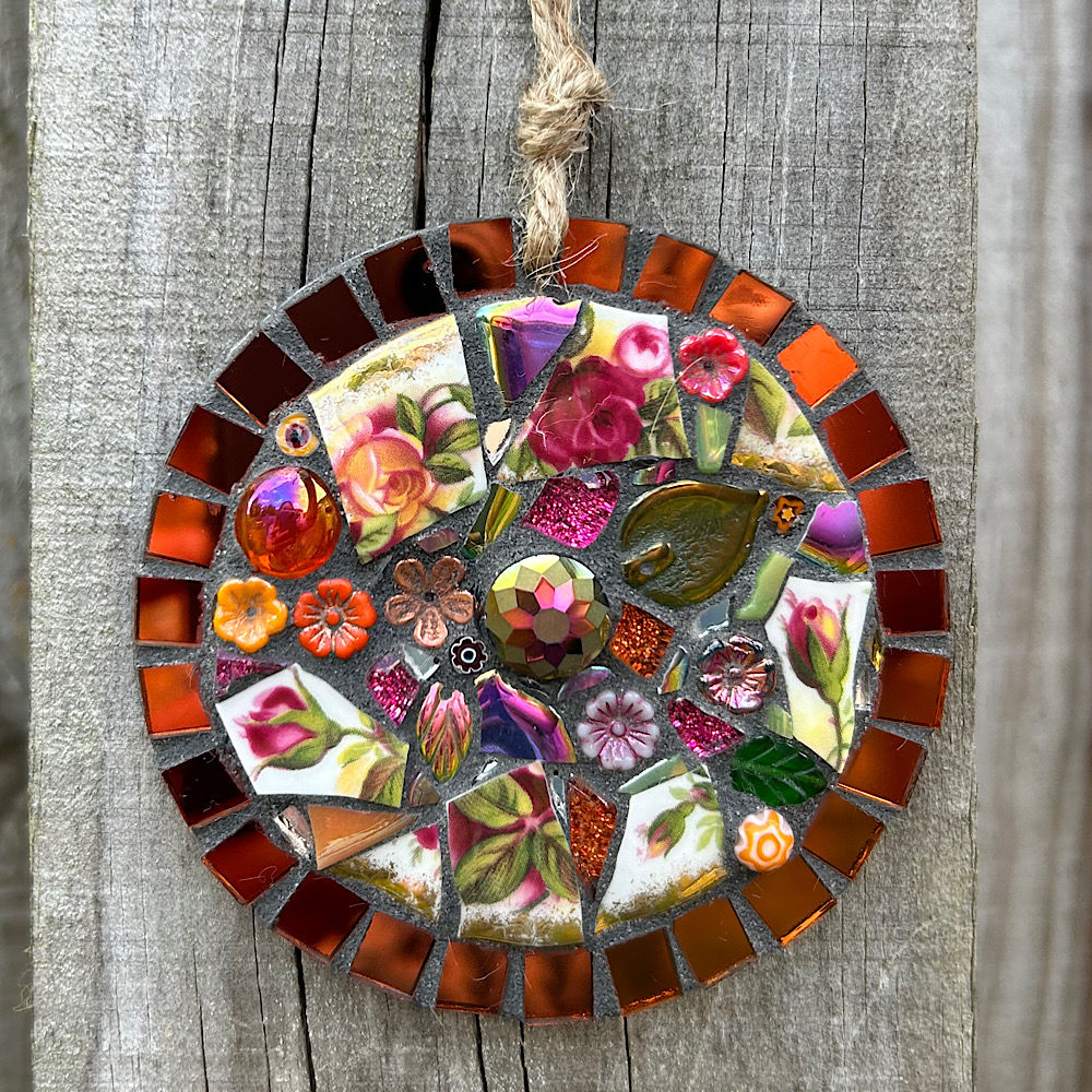 Outdoor Mosaic: Jewelled Garden 7