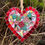 Thumbnail: Outdoor Mosaic: Garden Small Red Floral Heart