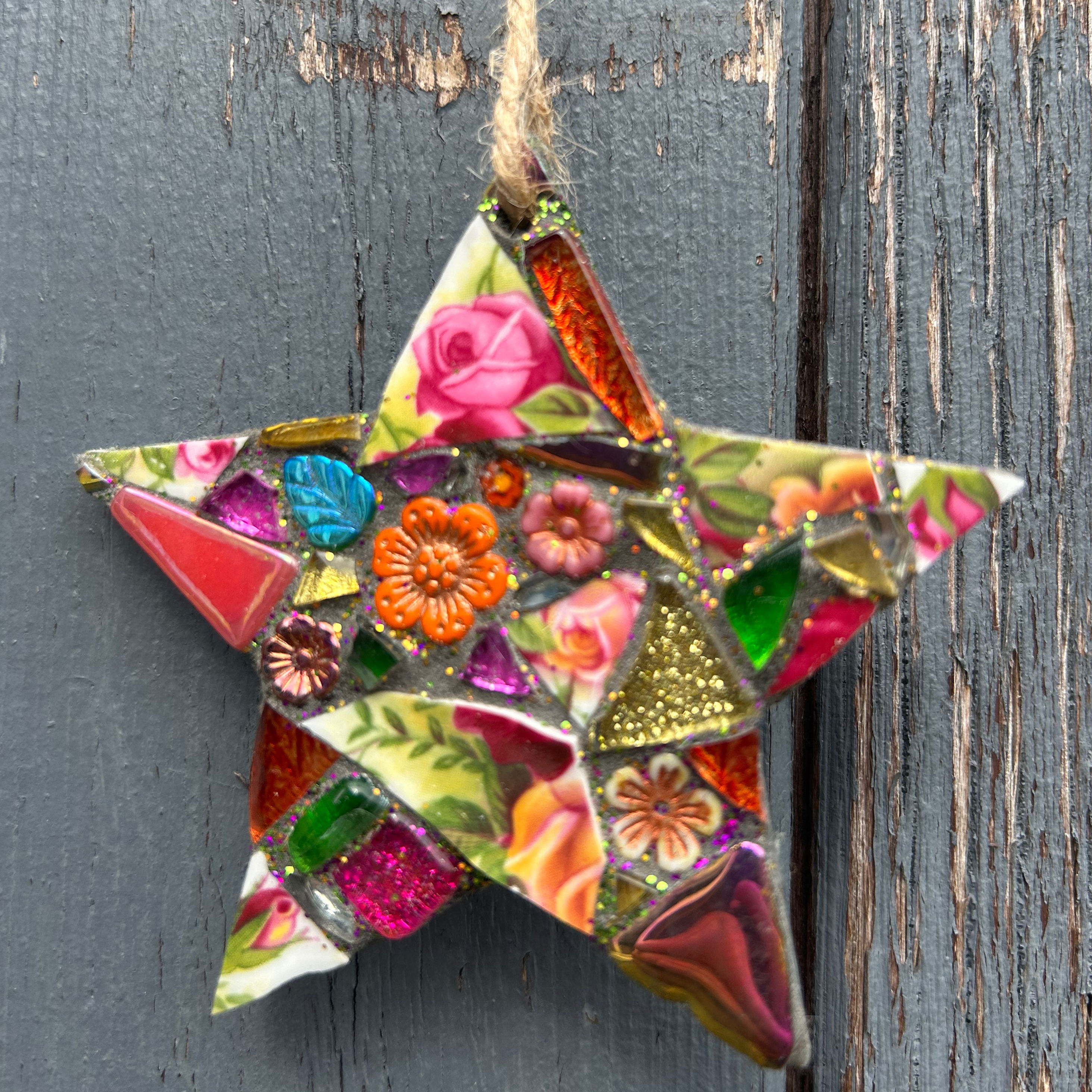 Outdoor Mosaic: Summer Night's Star