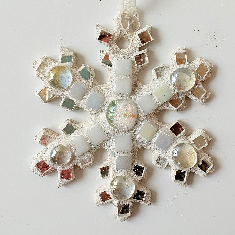 Indoor Mosaic: Snowflake