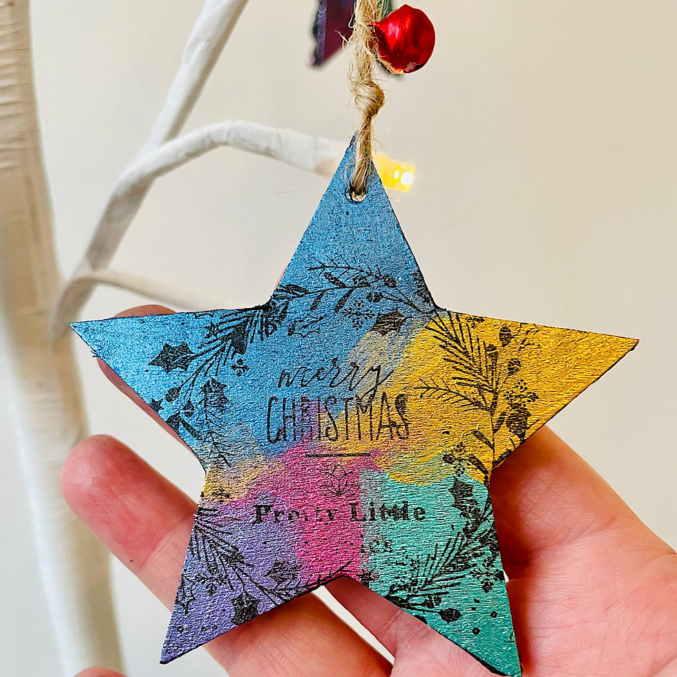 Thumbnail: Indoor Mosaic: Festive Star Decoration 