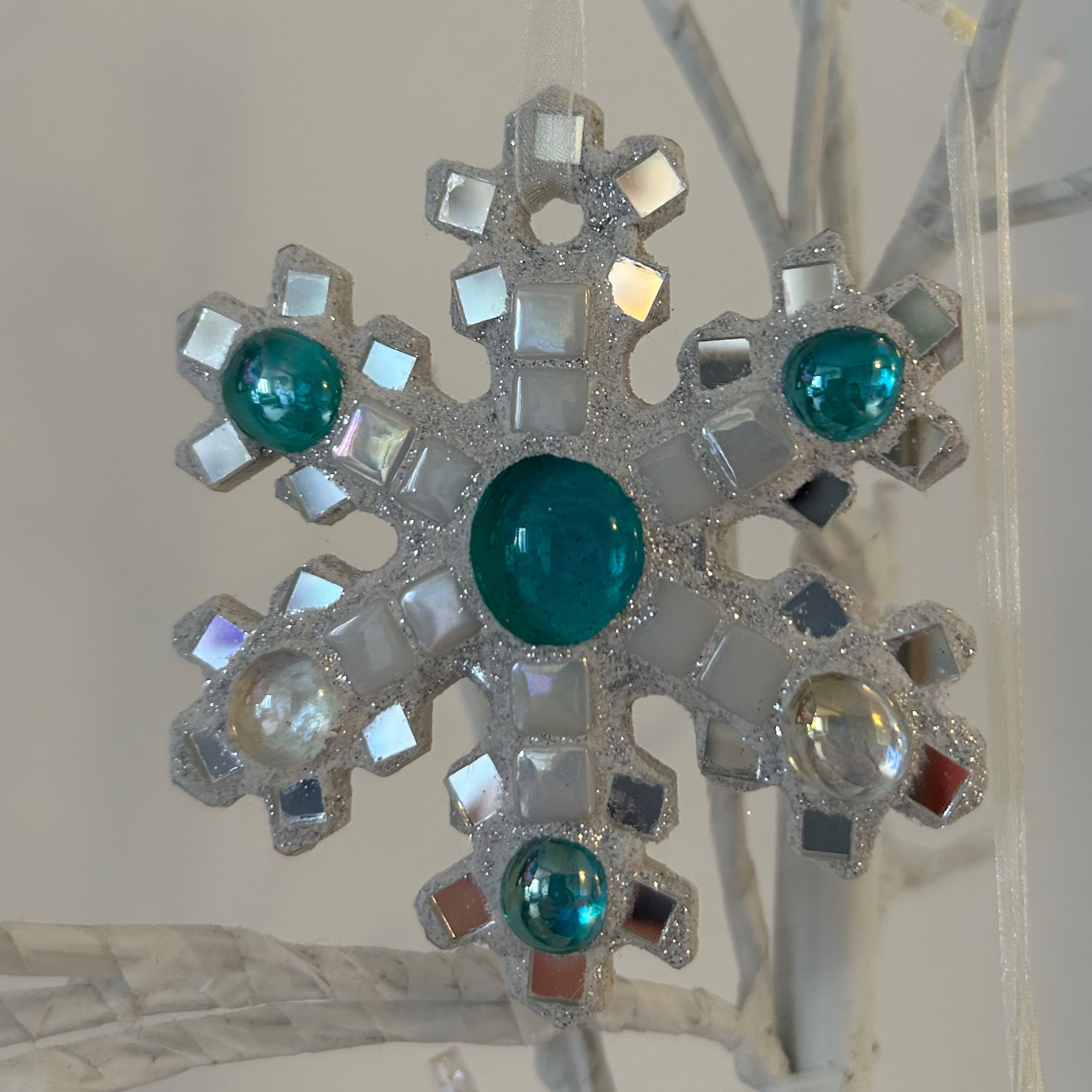 Indoor Mosaic: Small Snowflake