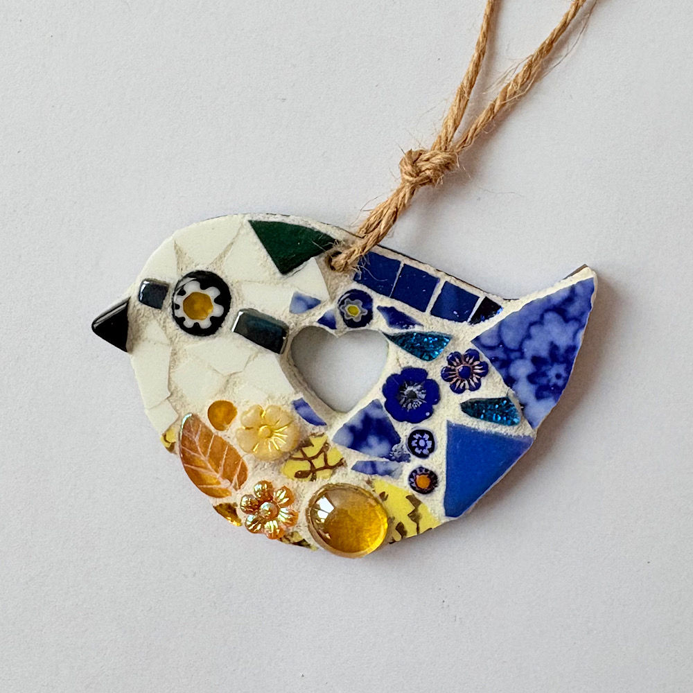 Indoor  Mosaic: Mini Bluetit 