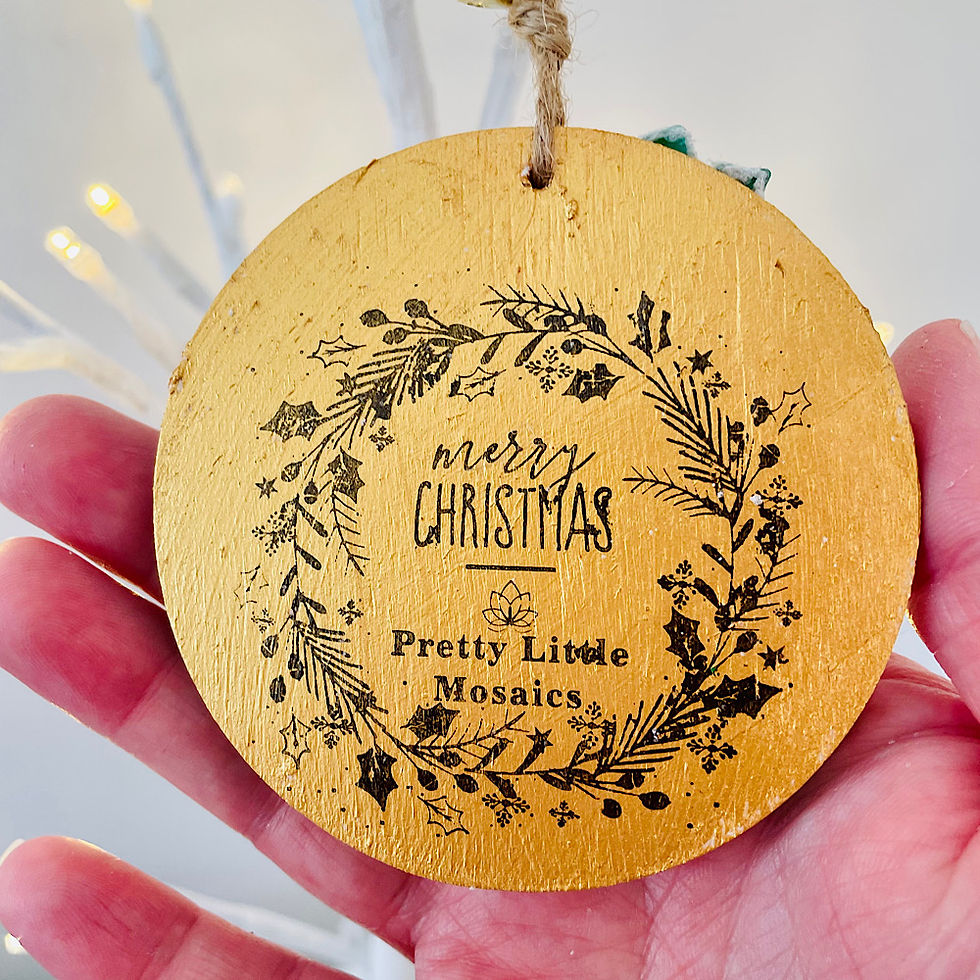 Thumbnail: Indoor Mosaic: 1948 Lucky Sixpence Christmas Pudding 