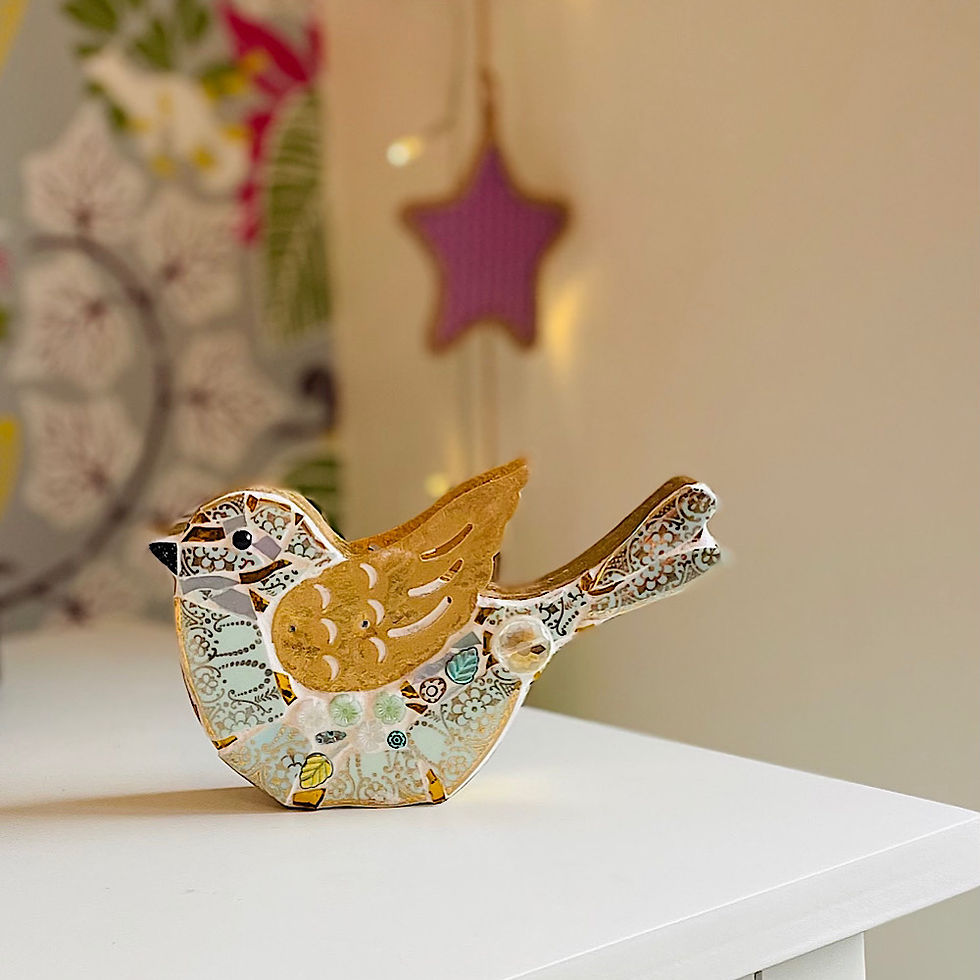 Thumbnail: Indoor Mosaic - Free Standing Bird
