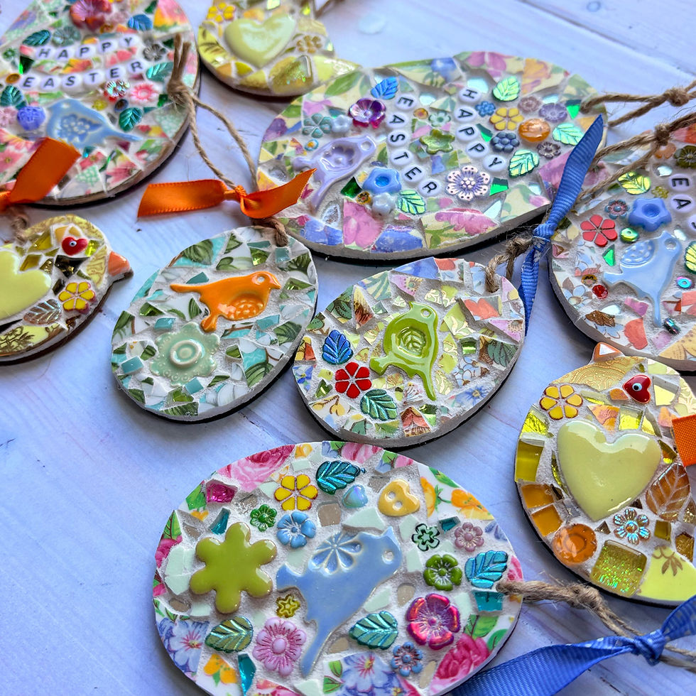 Thumbnail: Indoor Mosaic: Little Spring Chick