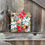 Thumbnail: Outdoor Mosaic: Winter Garden Panel - Baby Robin and Poinsettia