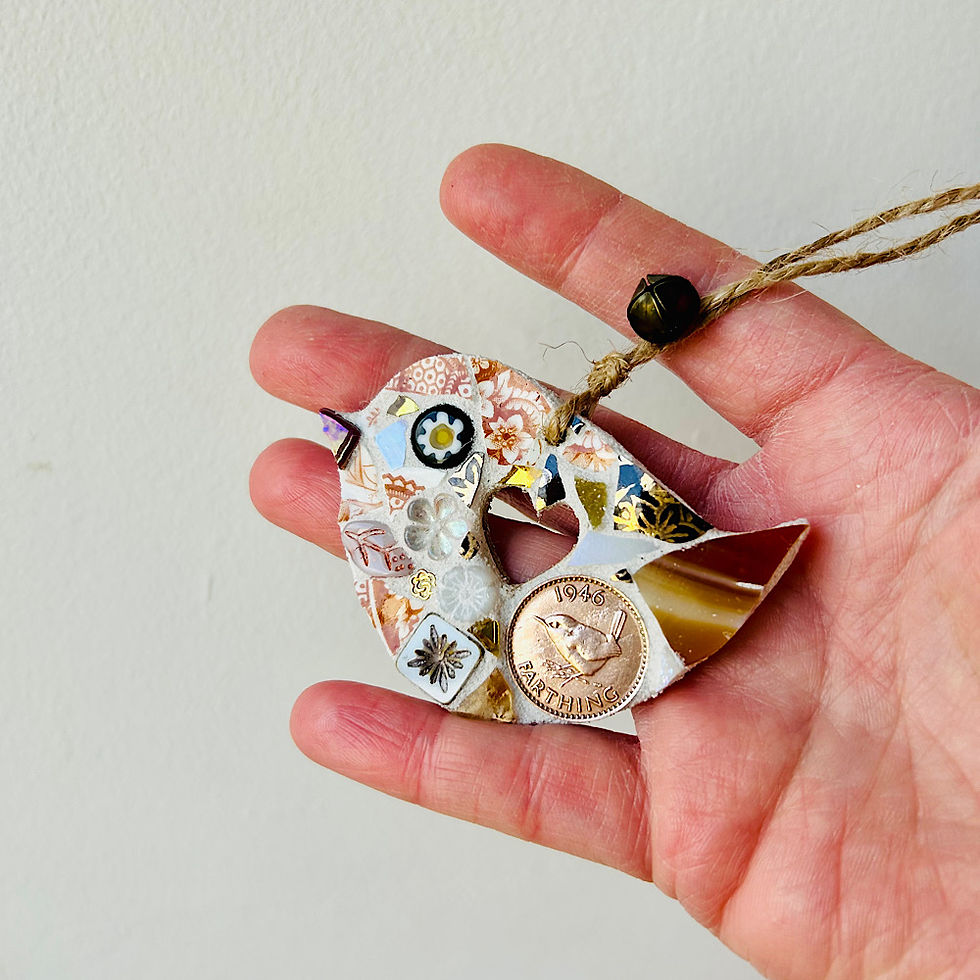 Thumbnail: Indoor Mosaic: Mini Wren 1946