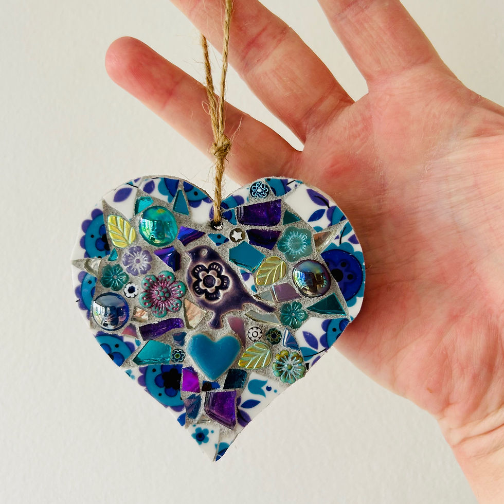 Thumbnail: Indoor Mosaic: Small Bird Heart