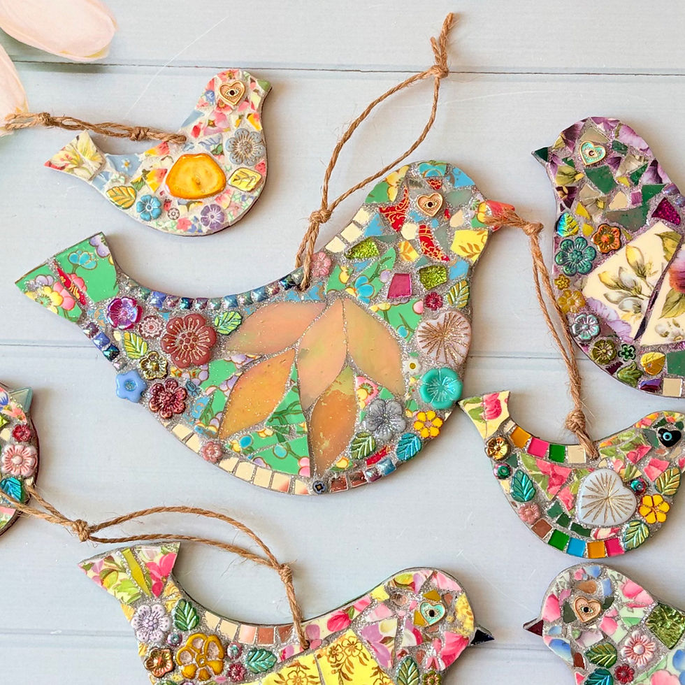 Thumbnail: Indoor Mosaic: Extra Large Bird