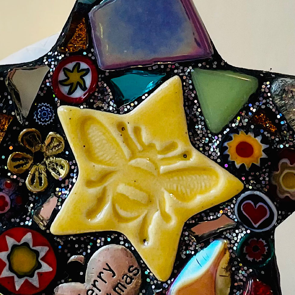 Thumbnail: Indoor Mosaic: Festive Star Decoration 