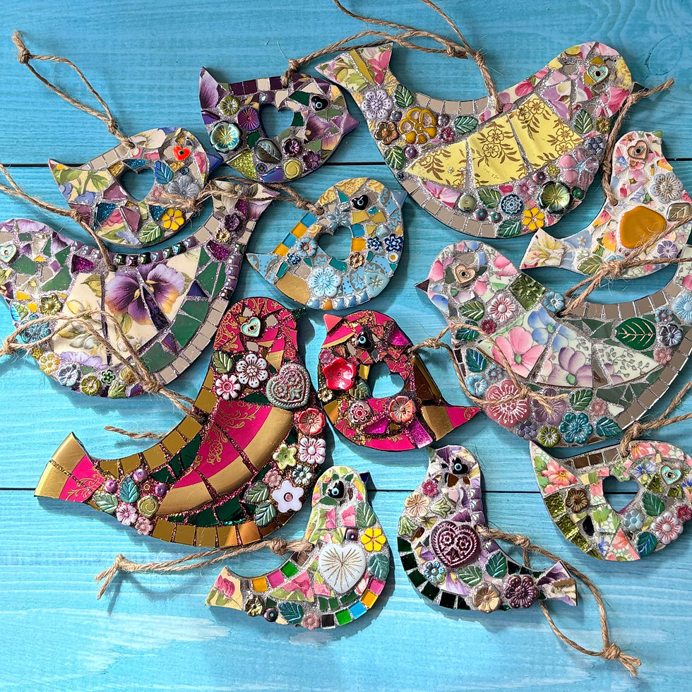 Thumbnail: Indoor Mosaic: Small Bird