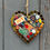 Thumbnail: Outdoor Mosaic: Festive Garden Small Heart