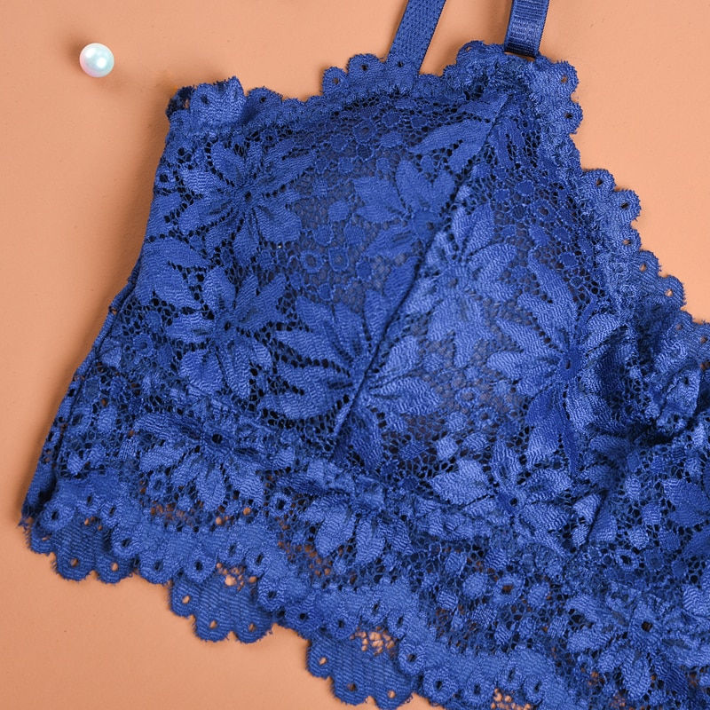 Thumbnail: Floral Lace Women's Sexy Bra