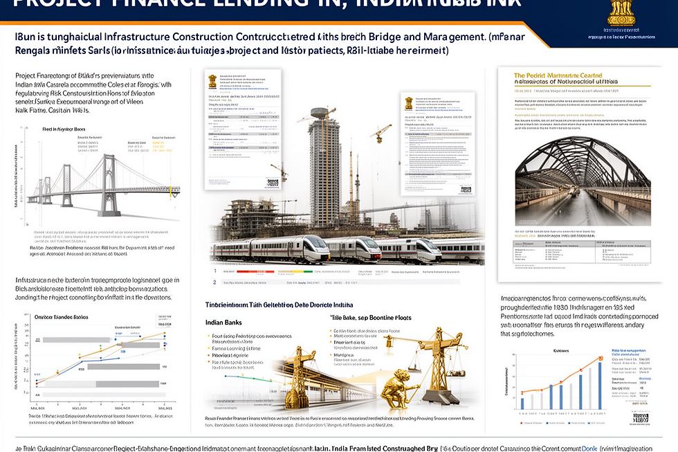 Indian project finance lending, banks, infrastructure construction and regulatory risk management