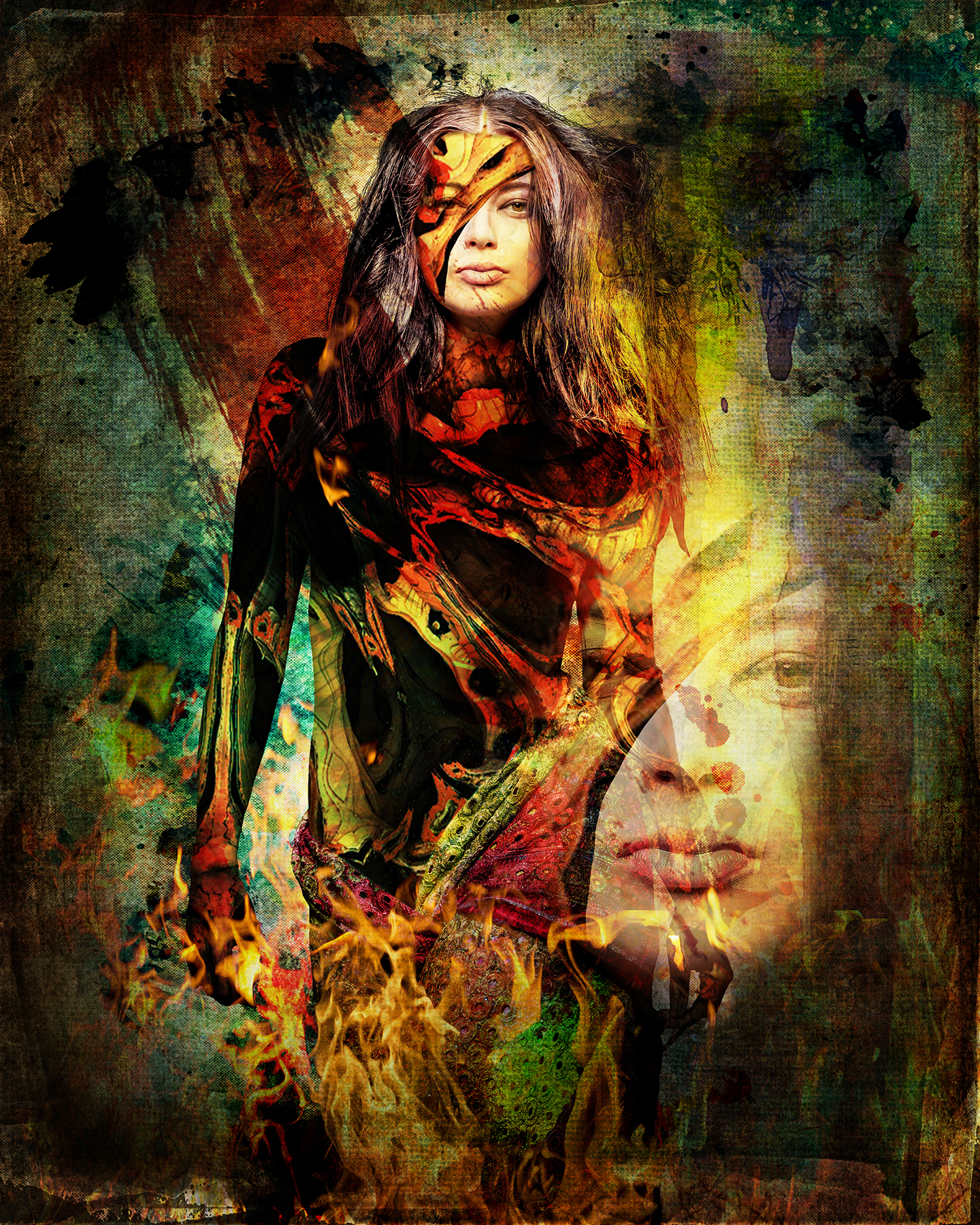 Paint and Flames