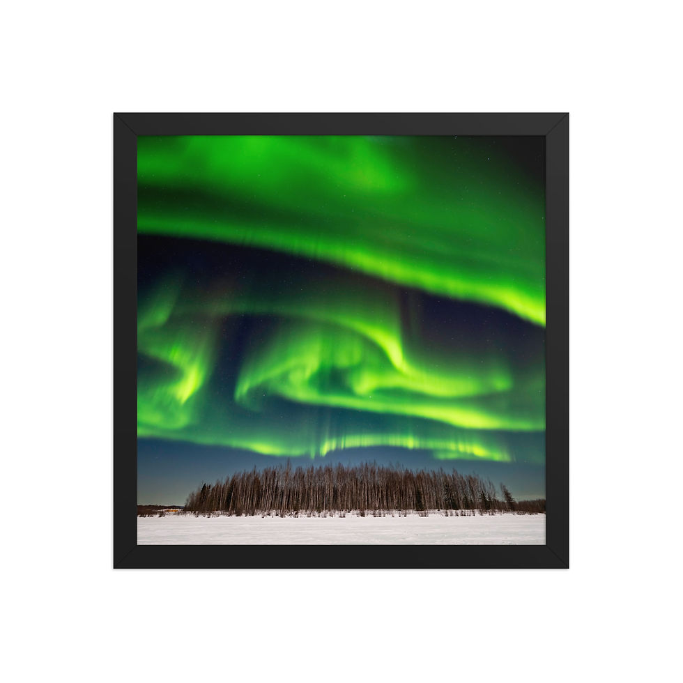 Thumbnail: Framed photo paper poster