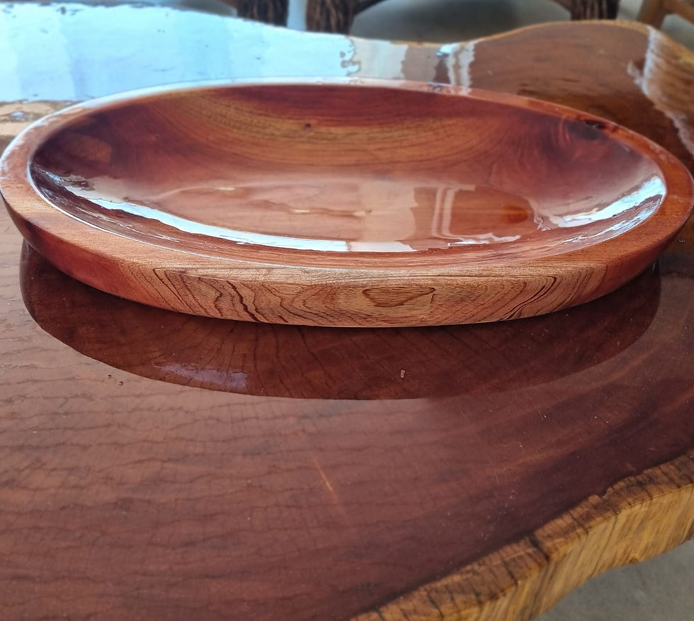 Gamela de madeira