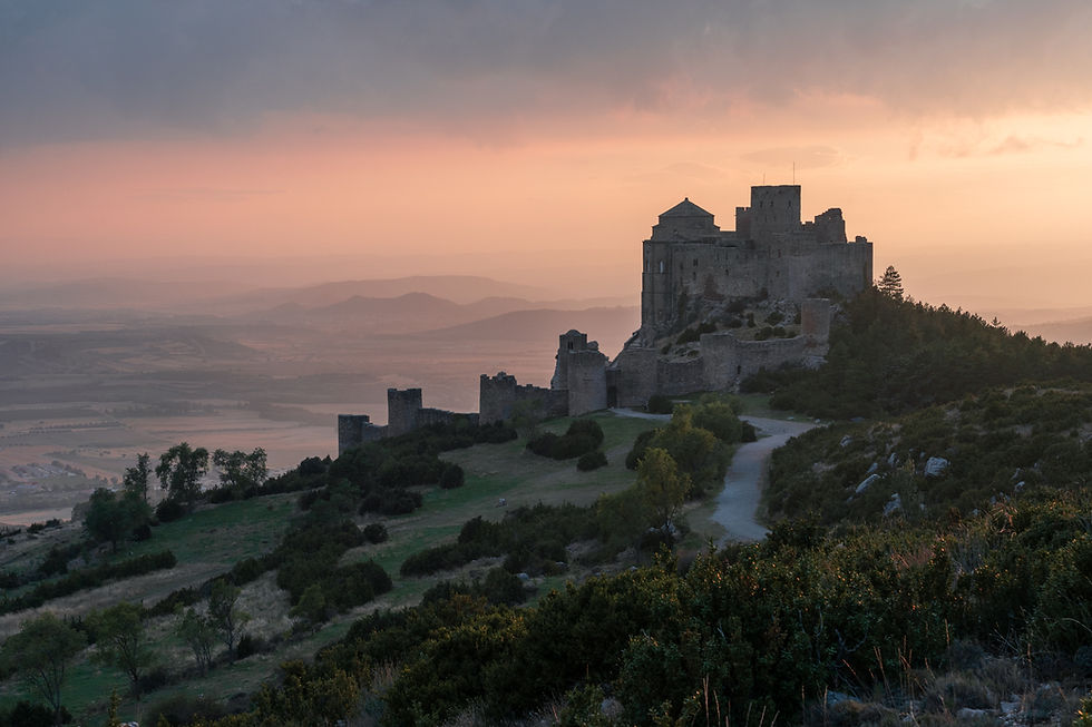Outdoors Photography - JZeppelina - Sunset by Loarre Castle
