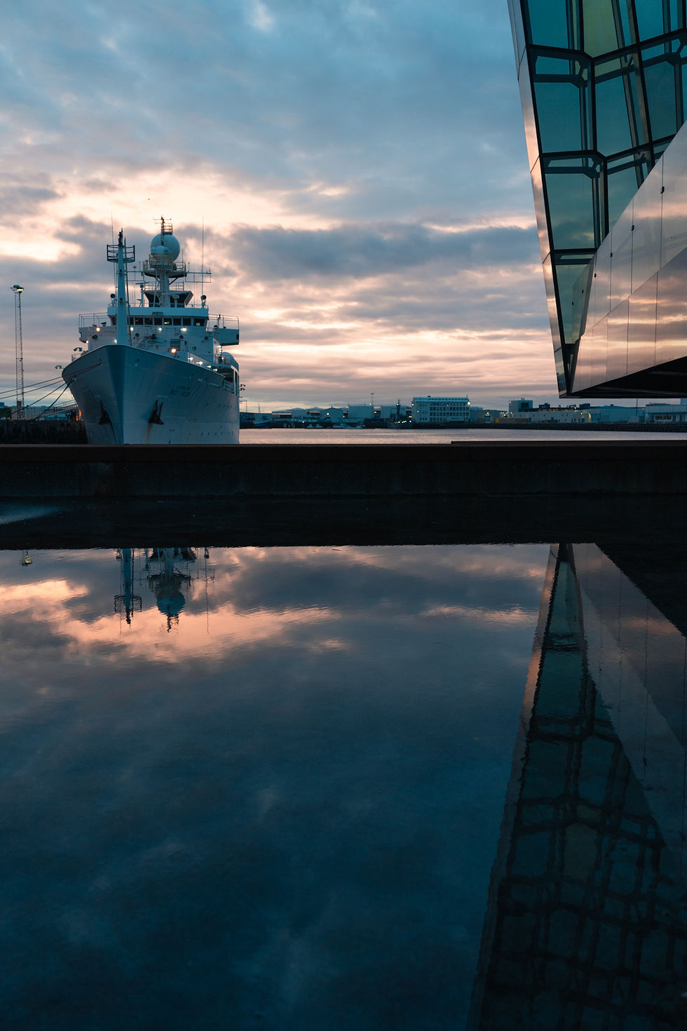 Travel Photography - JZeppelina - Harpa Reflections