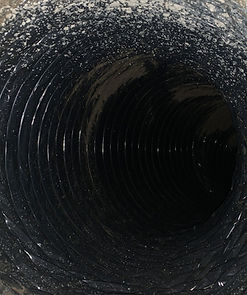 clean AC duct after