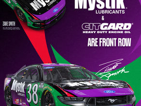 Mystik Lubricants Returns with Zane Smith for 2026 Season