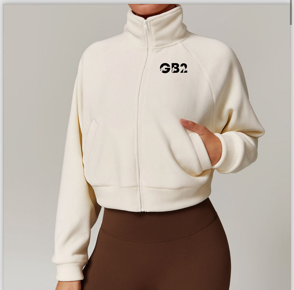 Thumbnail: GB2 Full zip down sweat shirt with side pockets