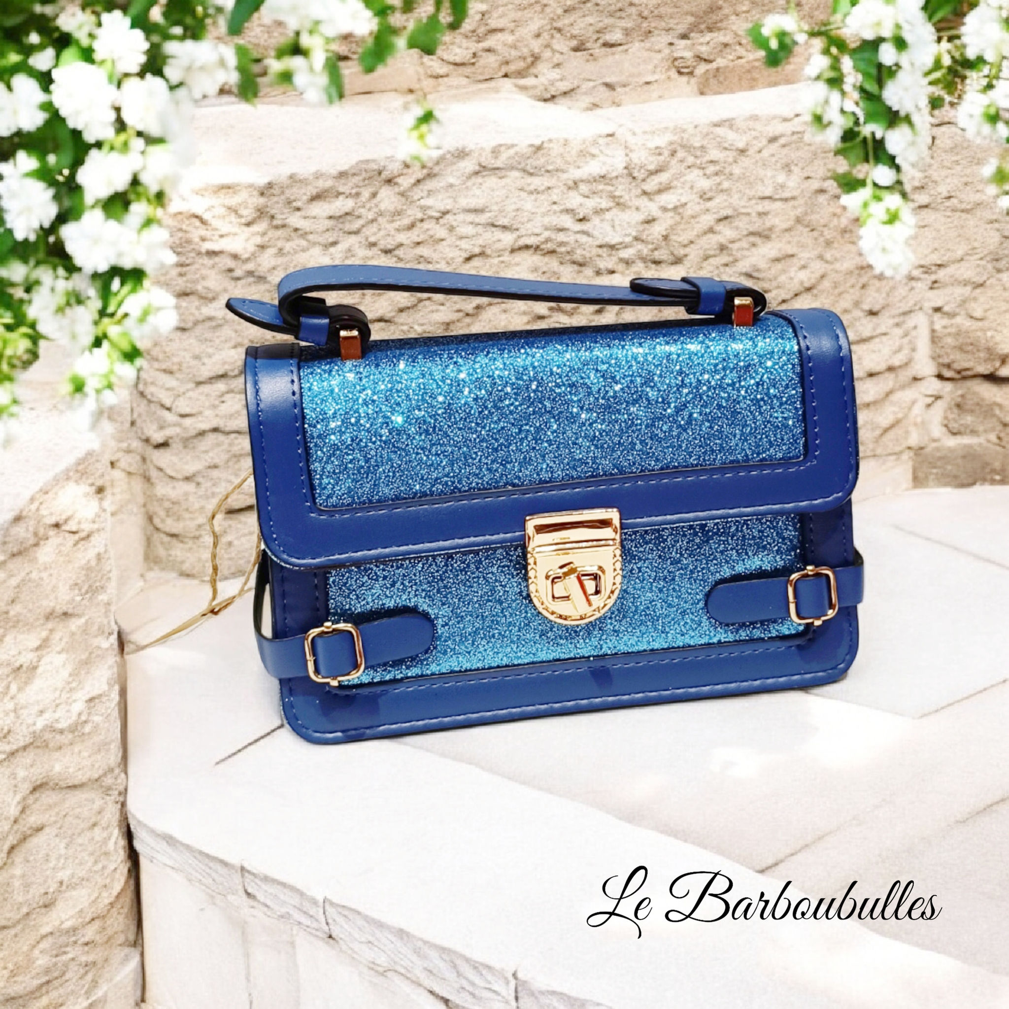 Sac Glitters Blue