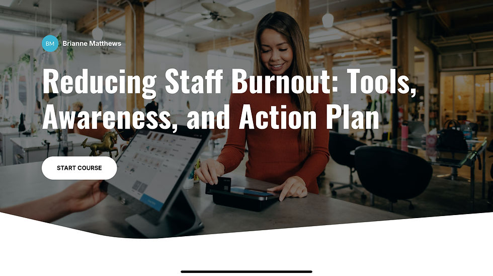 Reducing Staff Burnout: Tools, Awareness, and Action Plan