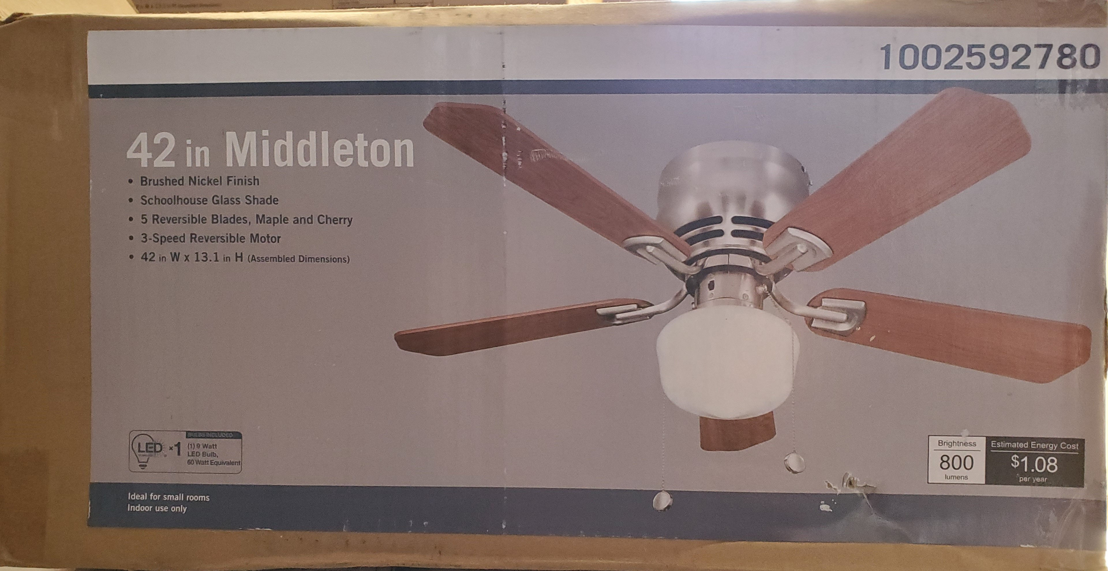 Hugger Ceiling fan