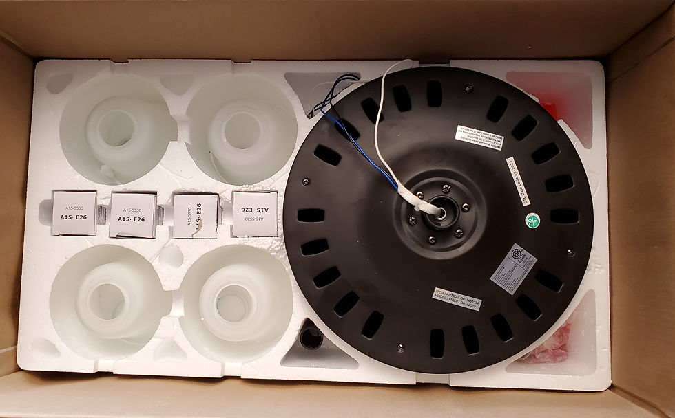 Thumbnail: Ceiling fan parts