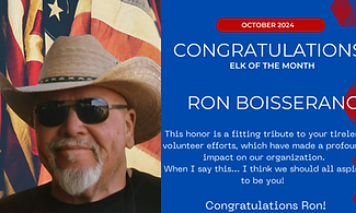 October 2024 Elk of the Month