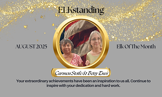 August 2025 Elk of the Month