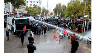 Adıyaman'da Tütün Üreticilerinin Eylemi