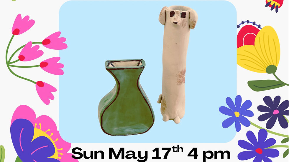 Slab vase workshop
