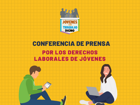 Comunicado: "Por los derechos laborales de Jóvenes