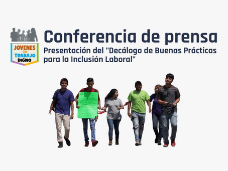 Presentación del "Decálogo de Buenas Prácticas para la Inclusión Laboral" 