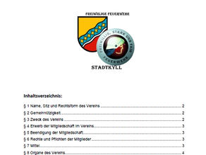 Neue Satzung des Fördervereins