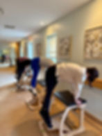 Pilates Chair Oblique Pike