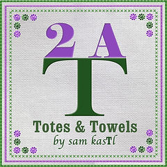 2 A T - Totes & Towels by Sam KasTl