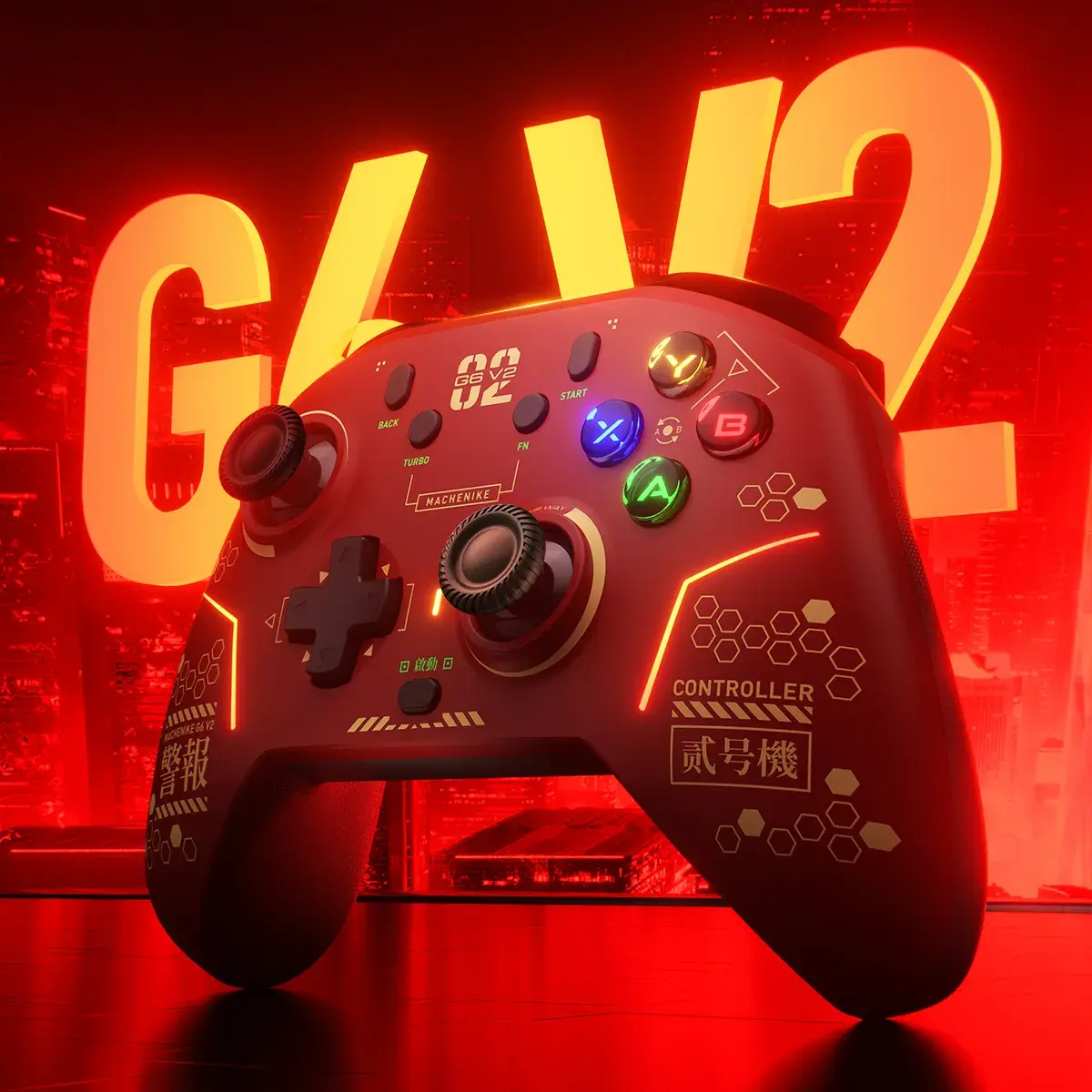 PRE VENTA - Mando Machenike G6 V2 - Space Red