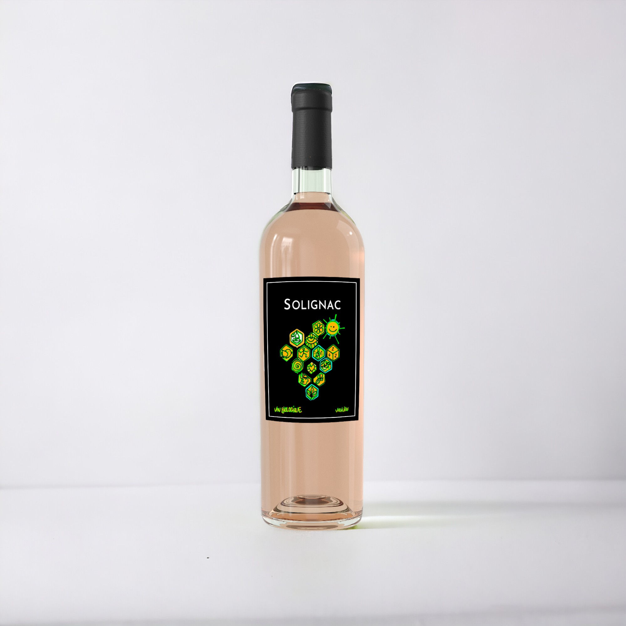 Vin rosé Conversation IGP de Provence domaine Solignac