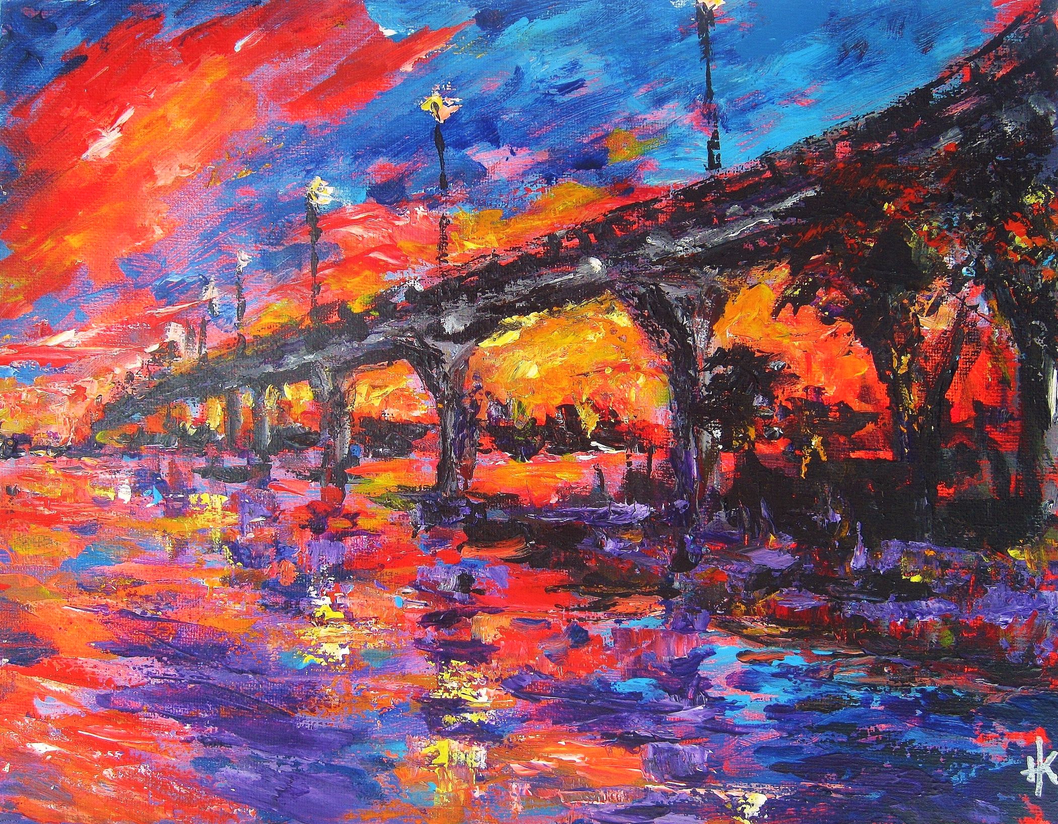 Sunset Bridge #3